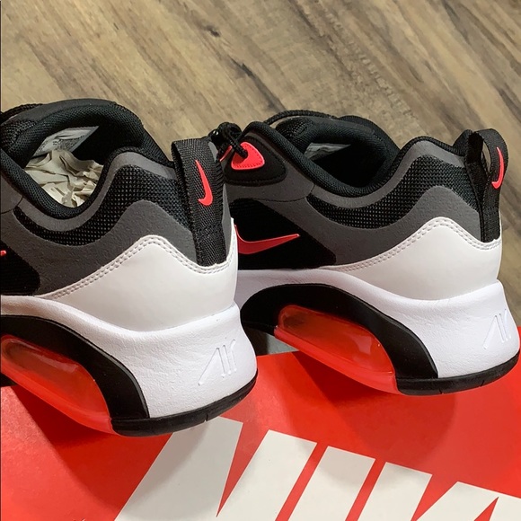 NIKE AIR MAX 200 Thunder Grey/Hot Punch-Black - Picture 8 of 16